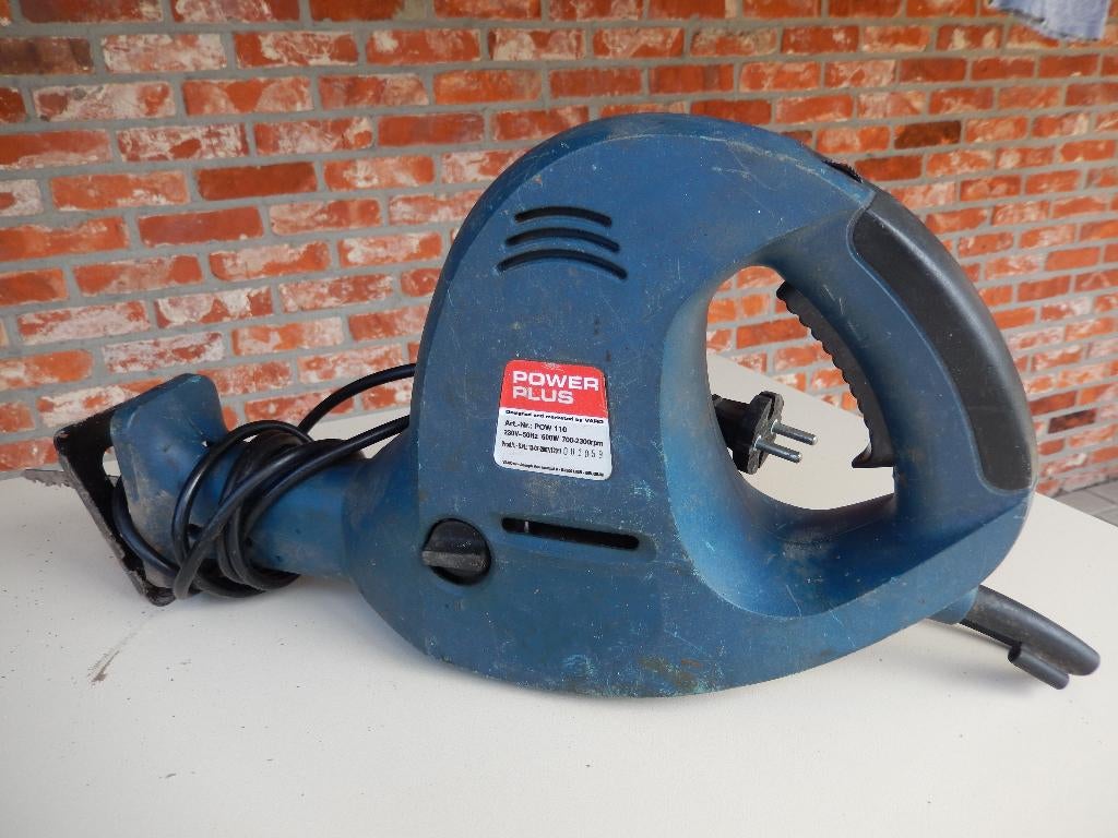 reciprozaag, Doe-het-zelf en Bouw, Ophalen, Gebruikt, 600 tot 1200 watt, Powerplus