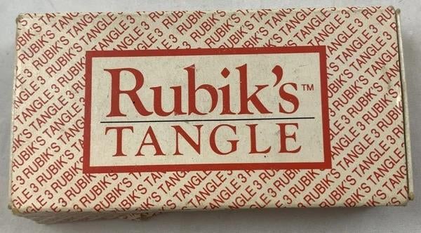 Matchbox Rubik's Tangle Puzzel Vintage 1990 Geduldspel, Hobby en Vrije tijd, Denksport en Puzzels, Verzenden, Minder dan 500 stukjes