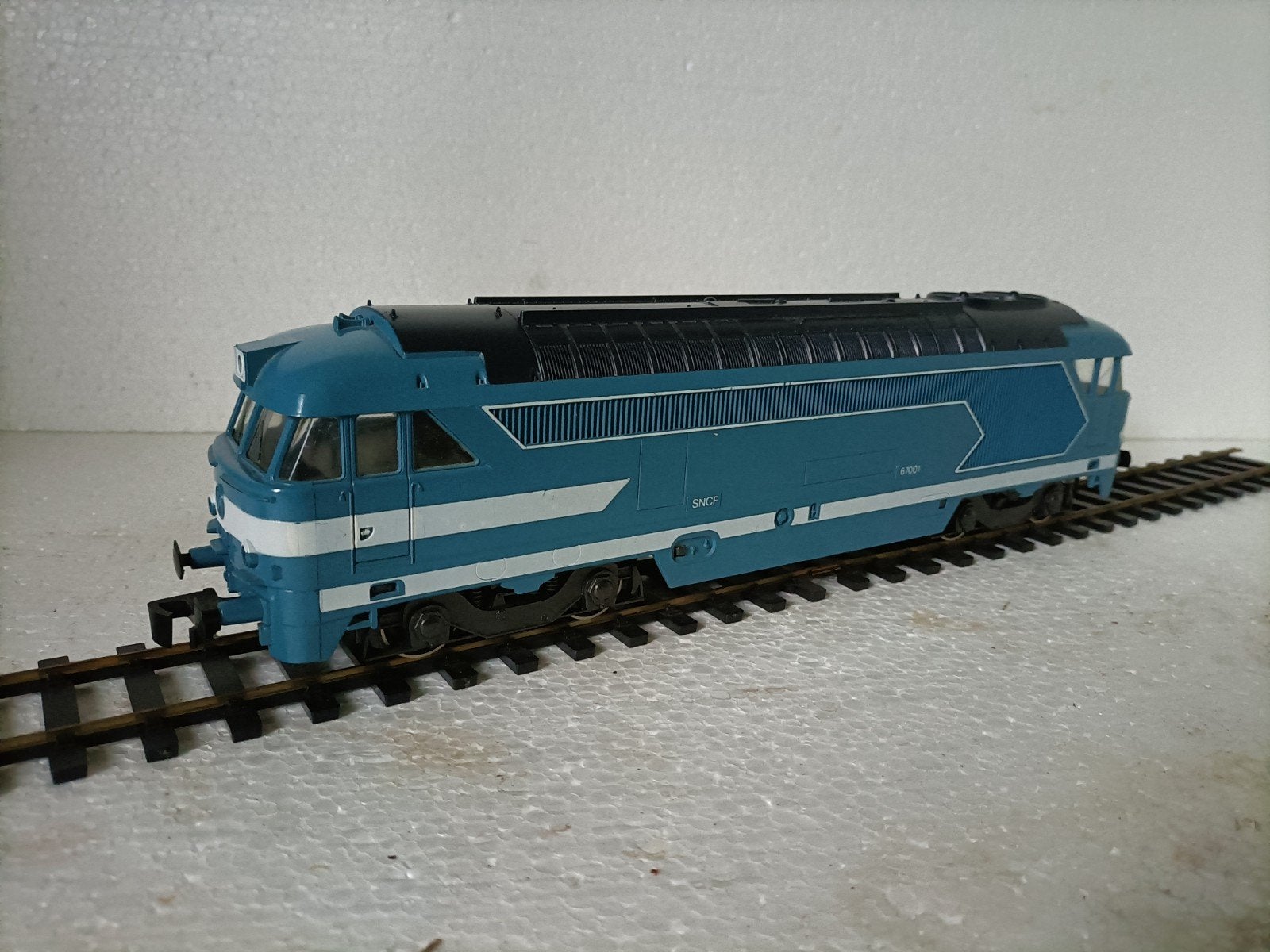 Lima Spoor 0 – SNCF BB 67001 Diesellocomotief (2-Rail DC,), Hobby & Loisirs créatifs, Enlèvement, Courant continu, Locomotive