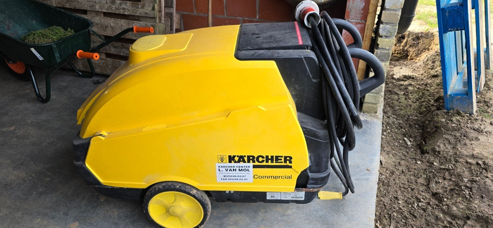 Karcher warmwater drukreiniger, Tuin en Terras, Hogedrukreinigers, Ophalen