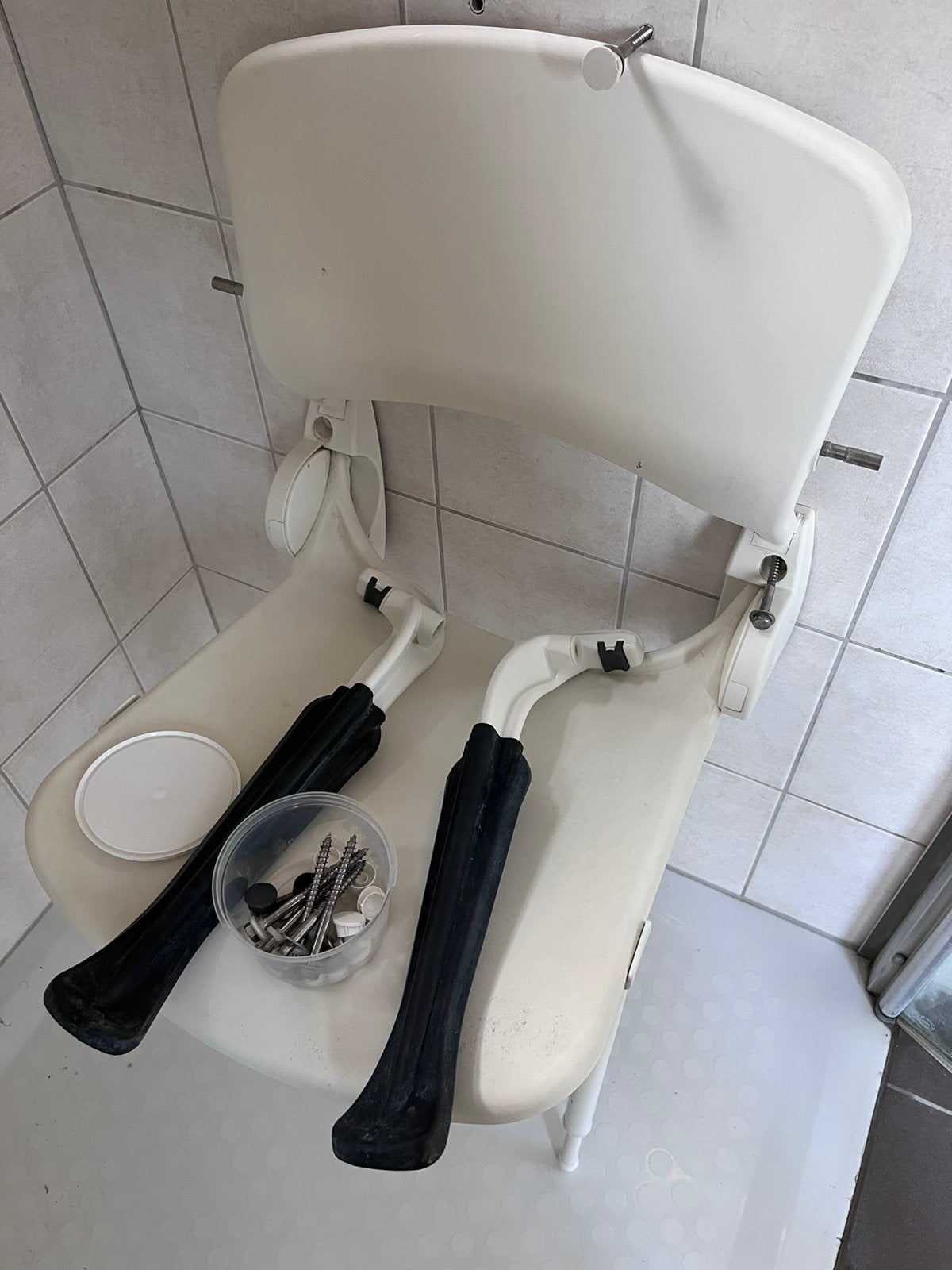 Chaise de douche / toilette Linido médicale, Divers, Enlèvement, Comme neuf