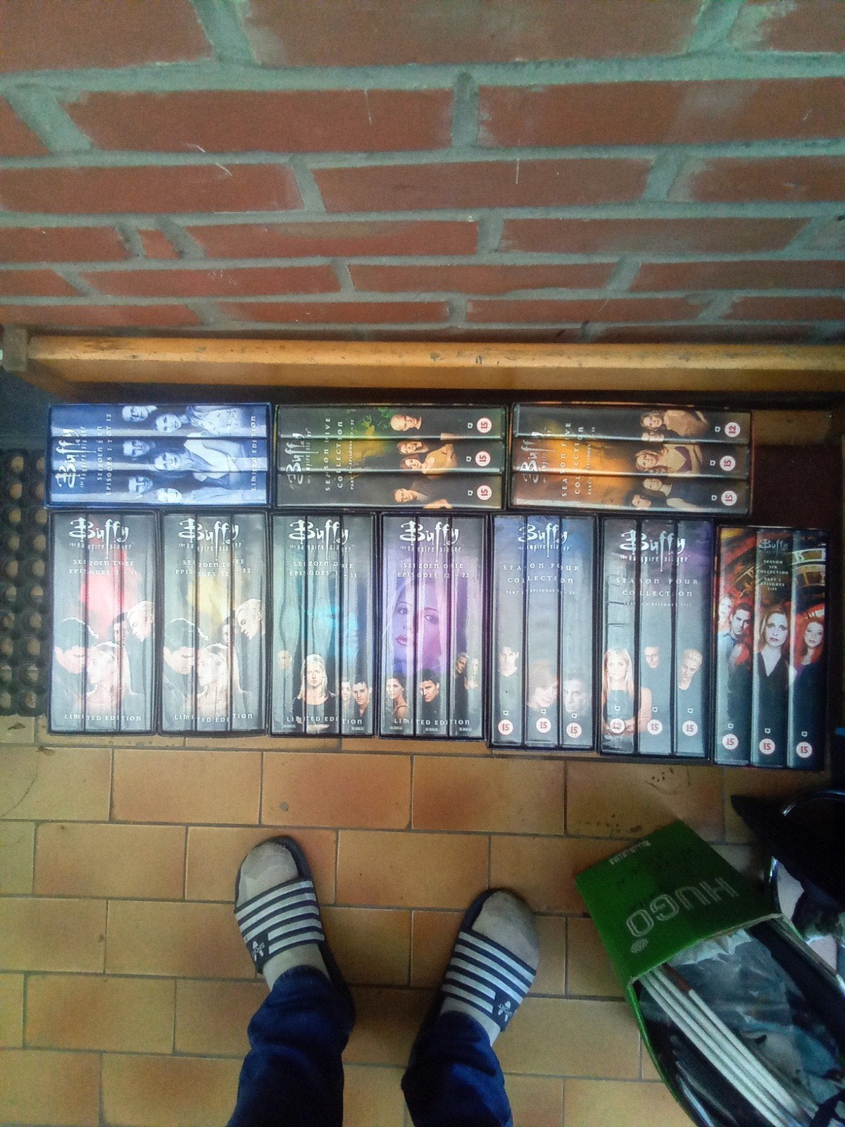 video's Buffi (Komplete serie's)& Box, Ophalen of Verzenden