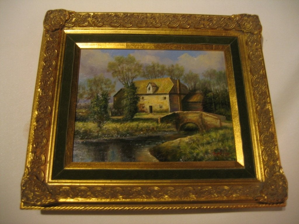 Olieverf op paneel, Ophalen, Olieverf, Paneel