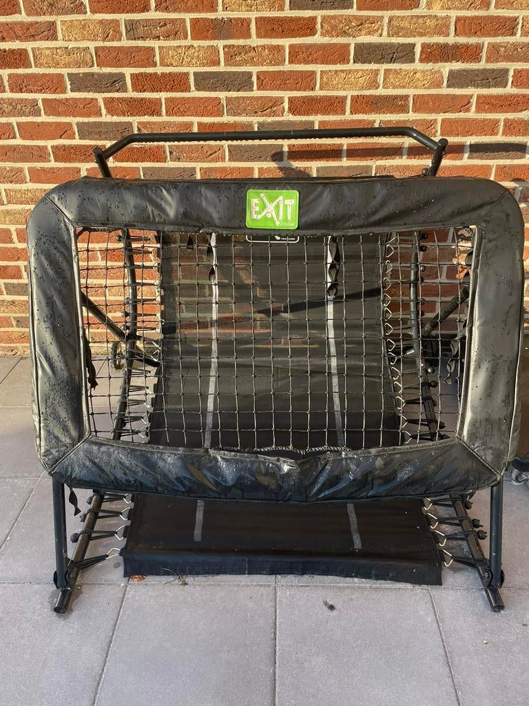 Voetbalbouncer Exit + voetbaldoel 3mx2m, Sport en Fitness, Voetbal, Ophalen, Gebruikt