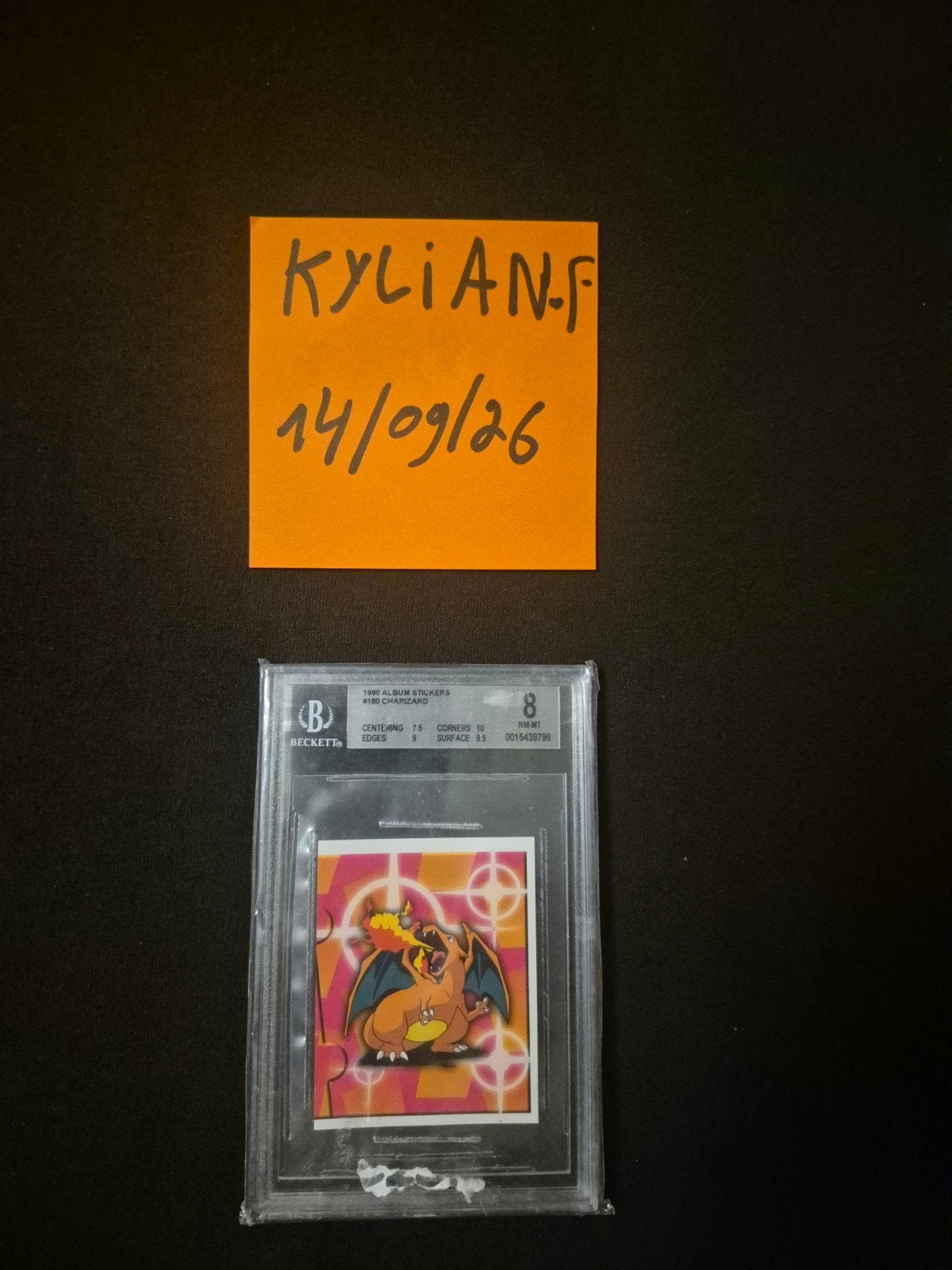 charizard sticker, Games en Spelcomputers, Ophalen of Verzenden