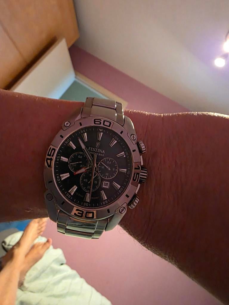 Zeer mooie FESTINA HORLOGE.  Korting nu!!!, Ophalen of Verzenden
