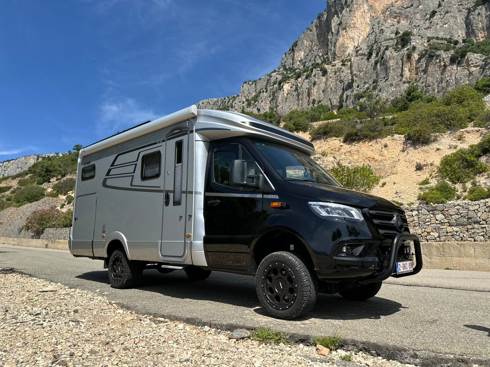 Hymer ML-T 580 4x4 2025 - clima, suspension pneuma, garantie, Caravanes & Camping, Camping-cars, Particulier, jusqu'à 2, Semi-intégral