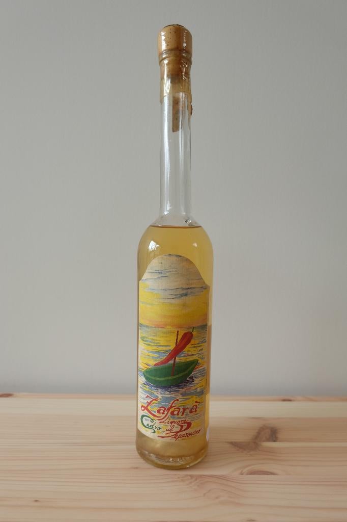 Nieuwe prijs - Vintage Zafará Cedro e Peperoncino '80s, Collections, Vins, Neuf, Enlèvement ou Envoi, Pleine, Autres types