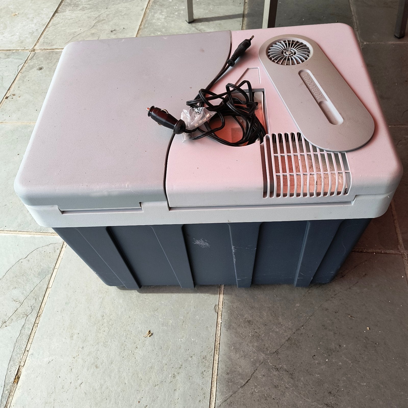grote frigobox, Ophalen