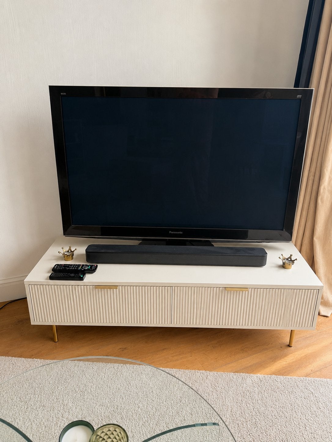 Panasonic VIERA plasma--tv + sony soundbar, Audio, Tv en Foto, Televisies, Gebruikt, LCD, Panasonic, Ophalen