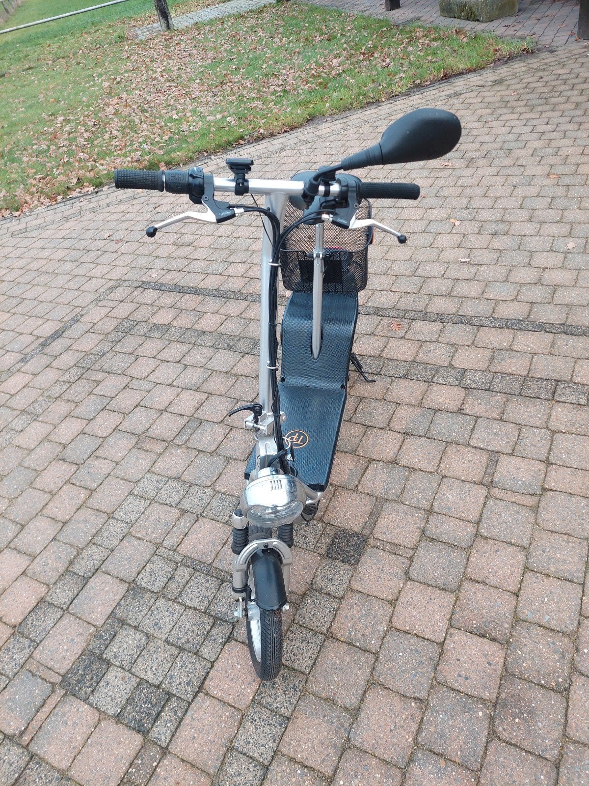 Electrice step/snorfiets, Ophalen