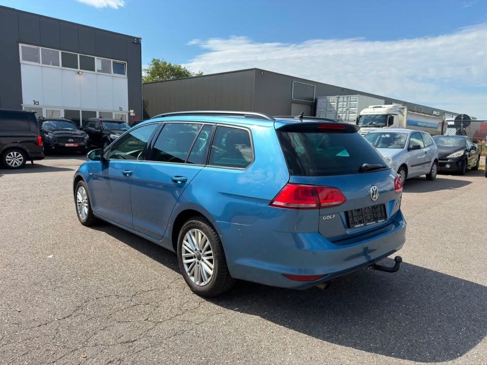 VOLKSWAGEN GOLF 7 VARIANT CUP 1.6 TDI – DSG AUTOMAAT, Auto's, Automaat, 4 cilinders, Zwart, 5 deurs