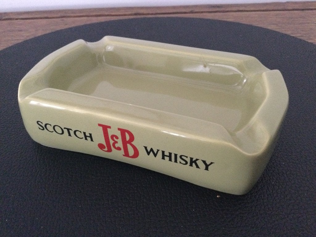 Vintage Scotch J&B Whisky asbak, Ophalen