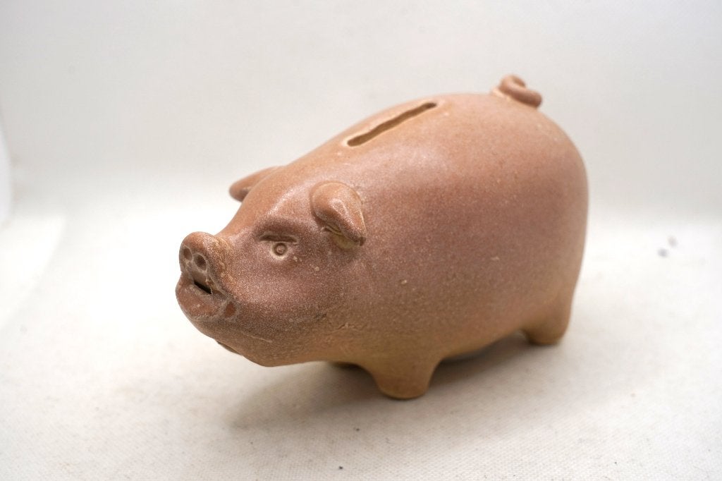 spaarvarken keramiek klinker, Collections, Enlèvement ou Envoi, Utilisé, Pierre, Poterie ou Céramique, Animal