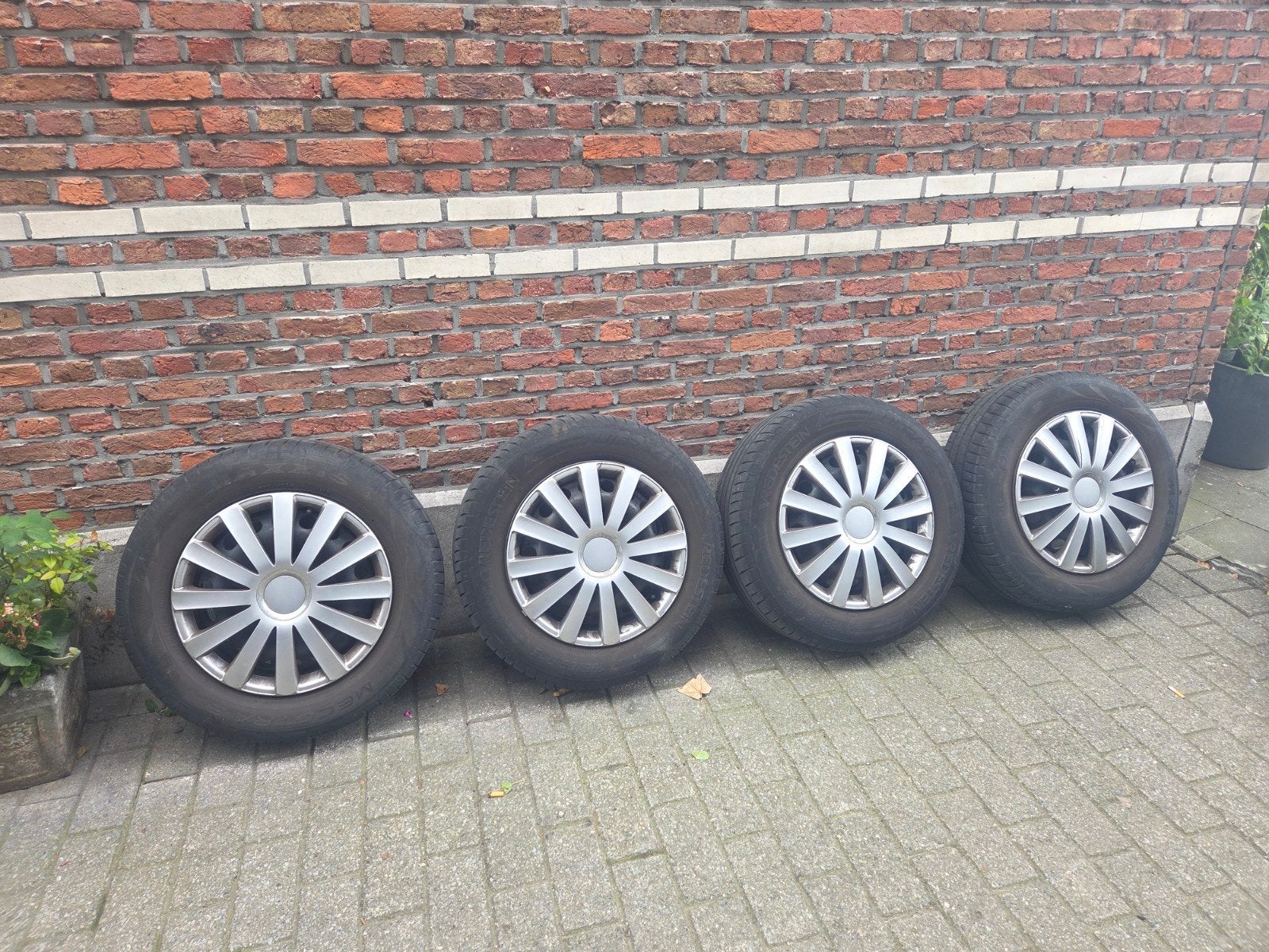 stalen velgen 5x112  195/65/R15 nog in goede staat, Enlèvement