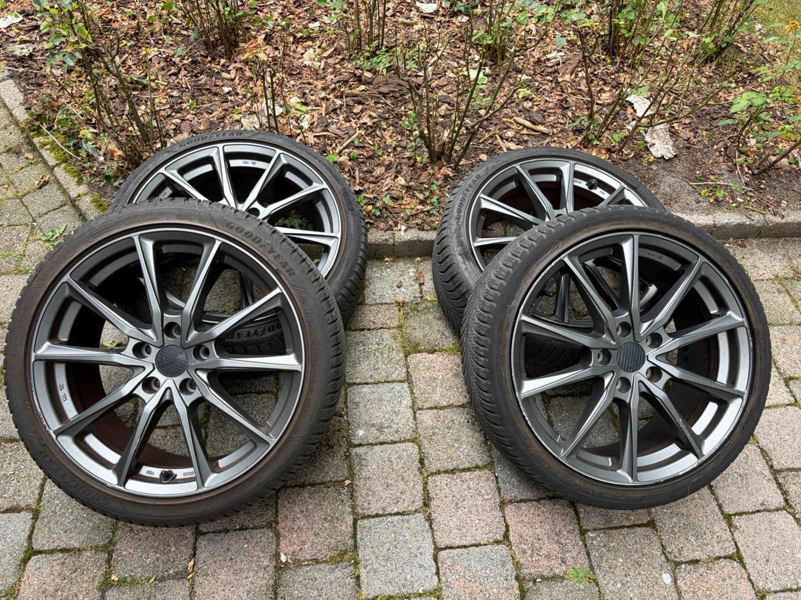 Avanti Racing 18 inch velgen met Goodyear Vector 4Seasons, Ophalen, 18 inch, Band(en)