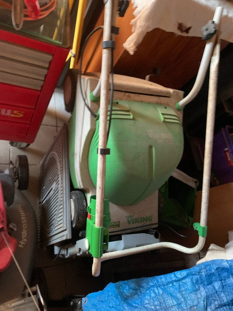 Grasmachine viking elektrisch, Ophalen, Cirkelmaaier, Elektrische grasmaaier, Gebruikt