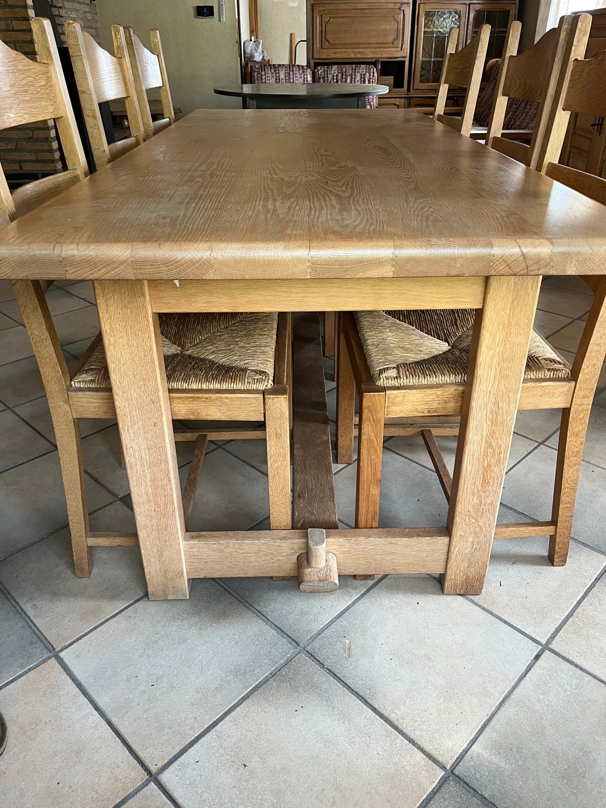 Table à manger avec chaises, Enlèvement, Utilisé