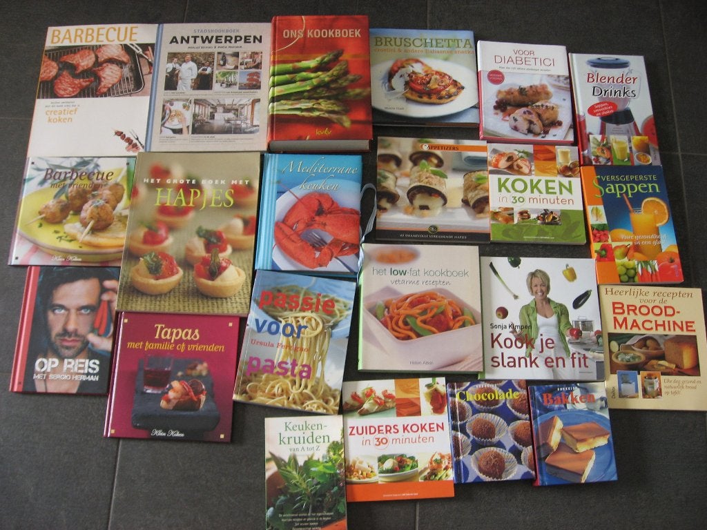 Kookboeken Allerlei, Boeken, Ophalen, Zo goed als nieuw
