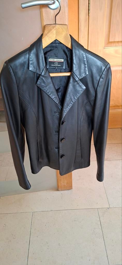 Lederen vest, Enlèvement ou Envoi, Taille 38/40 (M)