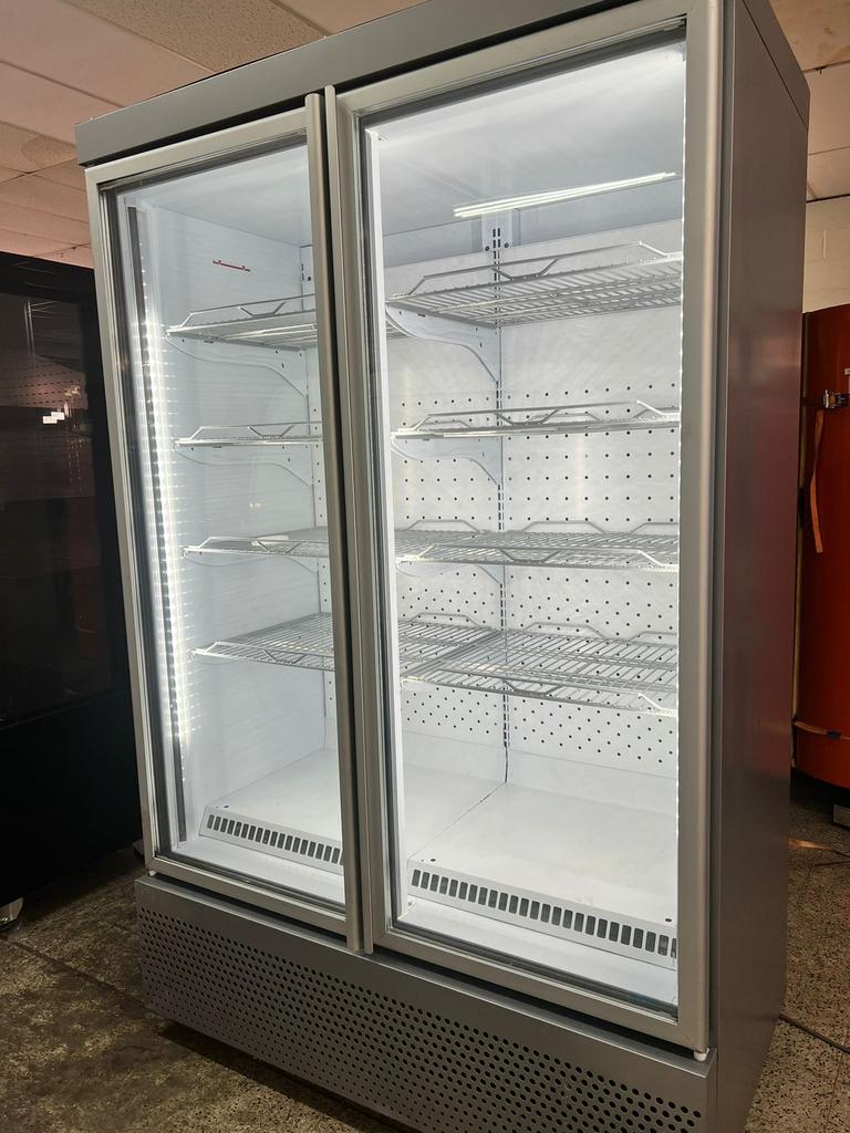 Commercial double glad freezer, Ophalen of Verzenden, Zo goed als nieuw, Vrieskast