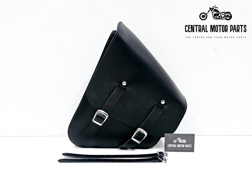 Sac Softail Swingarm Nevada Slimline en cuir noir, Motos, Pièces | Harley-Davidson, Neuf, Enlèvement ou Envoi