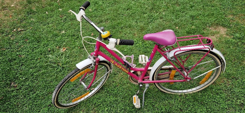 Vélo fille vintage, Vélos & Vélomoteurs, Frein sur jante, Enlèvement, Utilisé, Frein à main