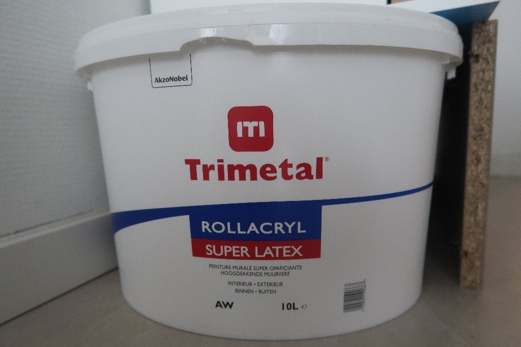 verf, Ophalen, 5 tot 10 liter, Wit, Verf