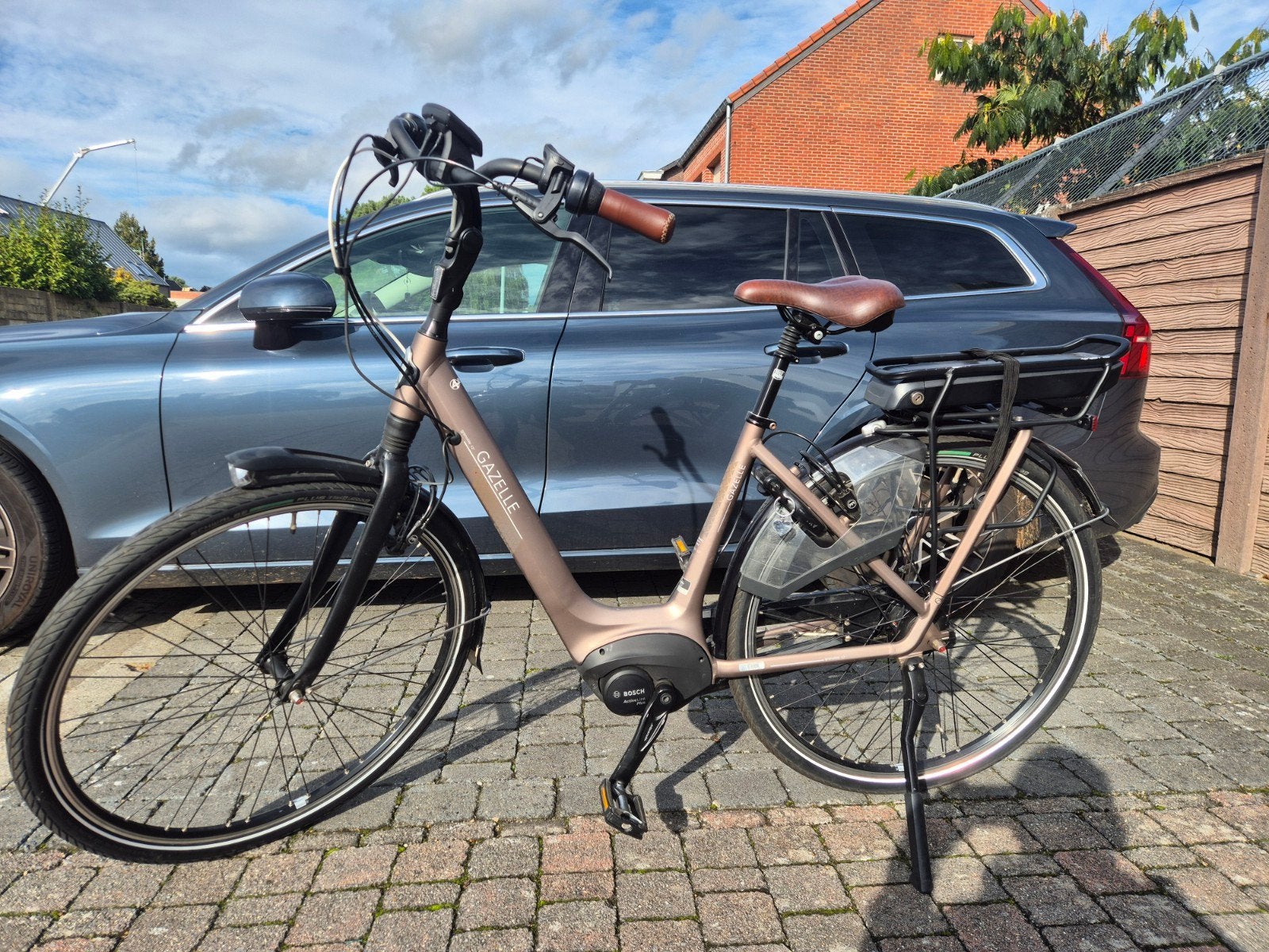 gazelle grenoble c7 elektrisch, Ophalen, Zo goed als nieuw, 47 tot 51 cm, 50 km per accu of meer