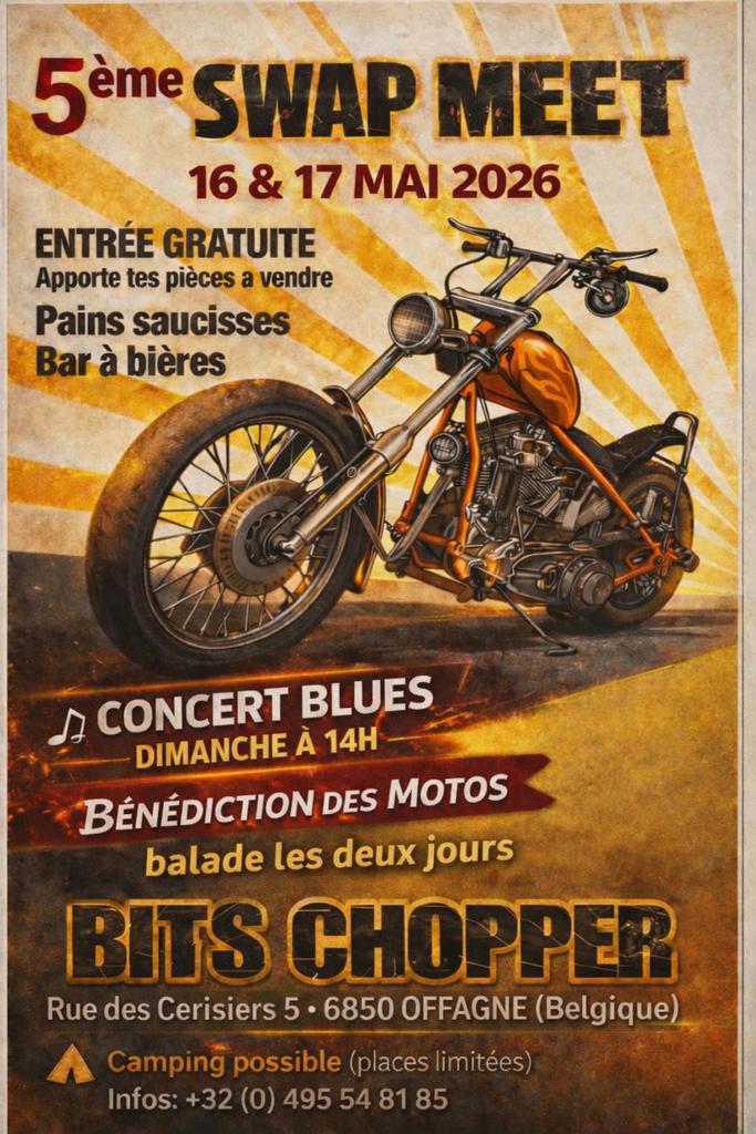 Recherche exposants pour bourse motos Harley Davidson, Enlèvement, Utilisé