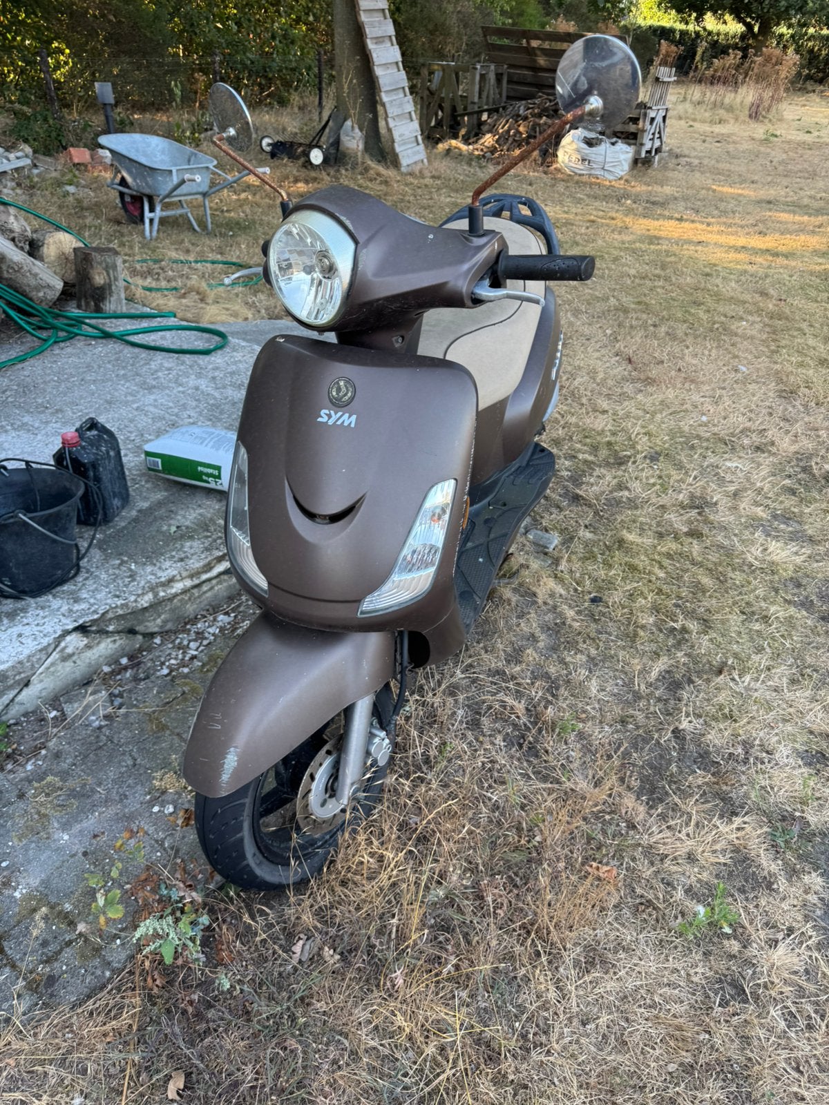 Scooter SYM Fiddle 2, Ophalen, Gebruikt, 49 cc, Klasse B (45 km/u)