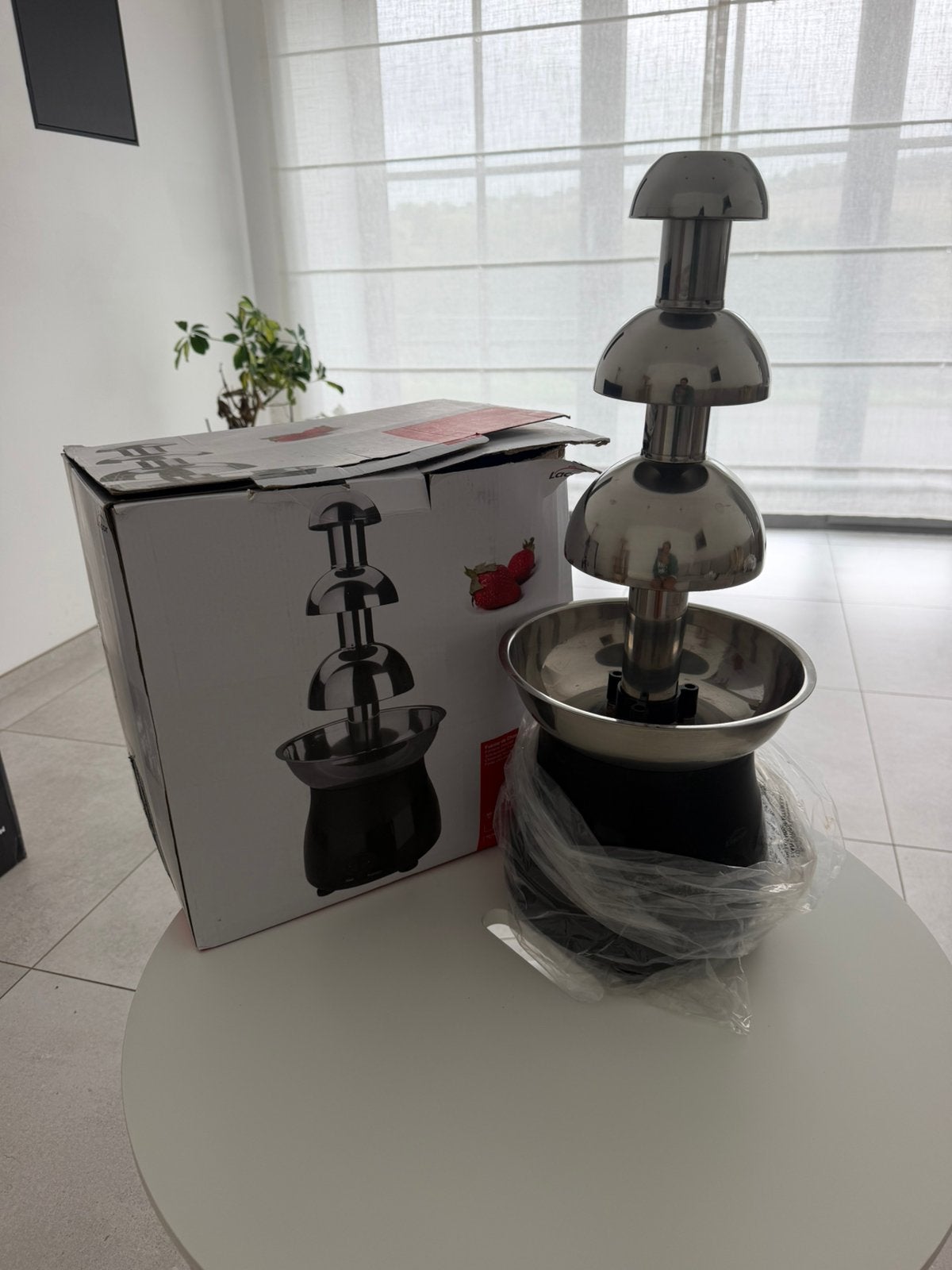 Fontaine à chocolat professionnelle LACOR 5 L, Enlèvement, Utilisé, Boulangerie et Boucherie