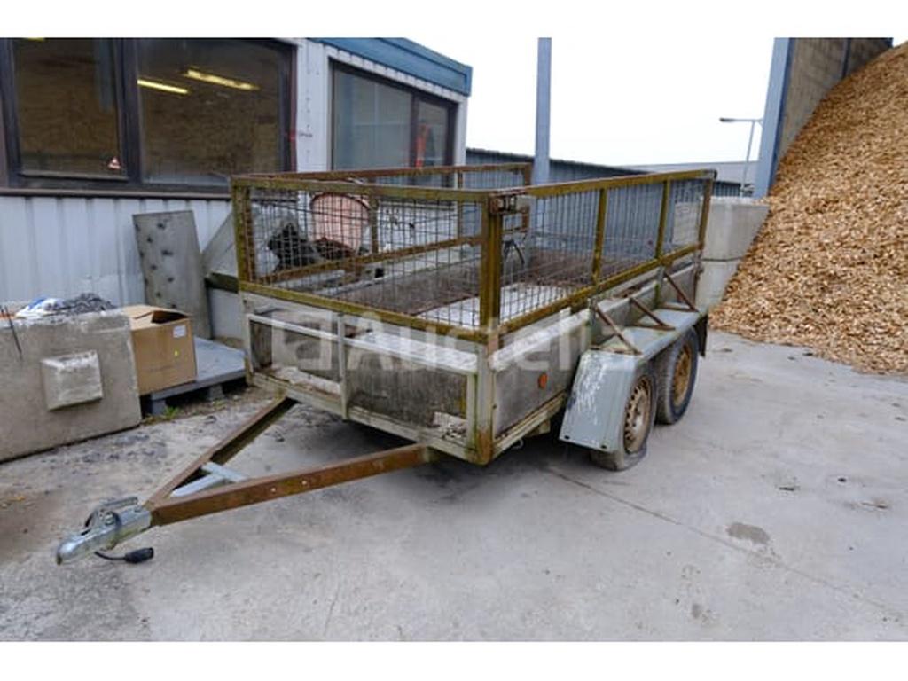 Enkelassige aanhanger, merk en model onleesbaar, Auto diversen, Aanhangers en Bagagewagens