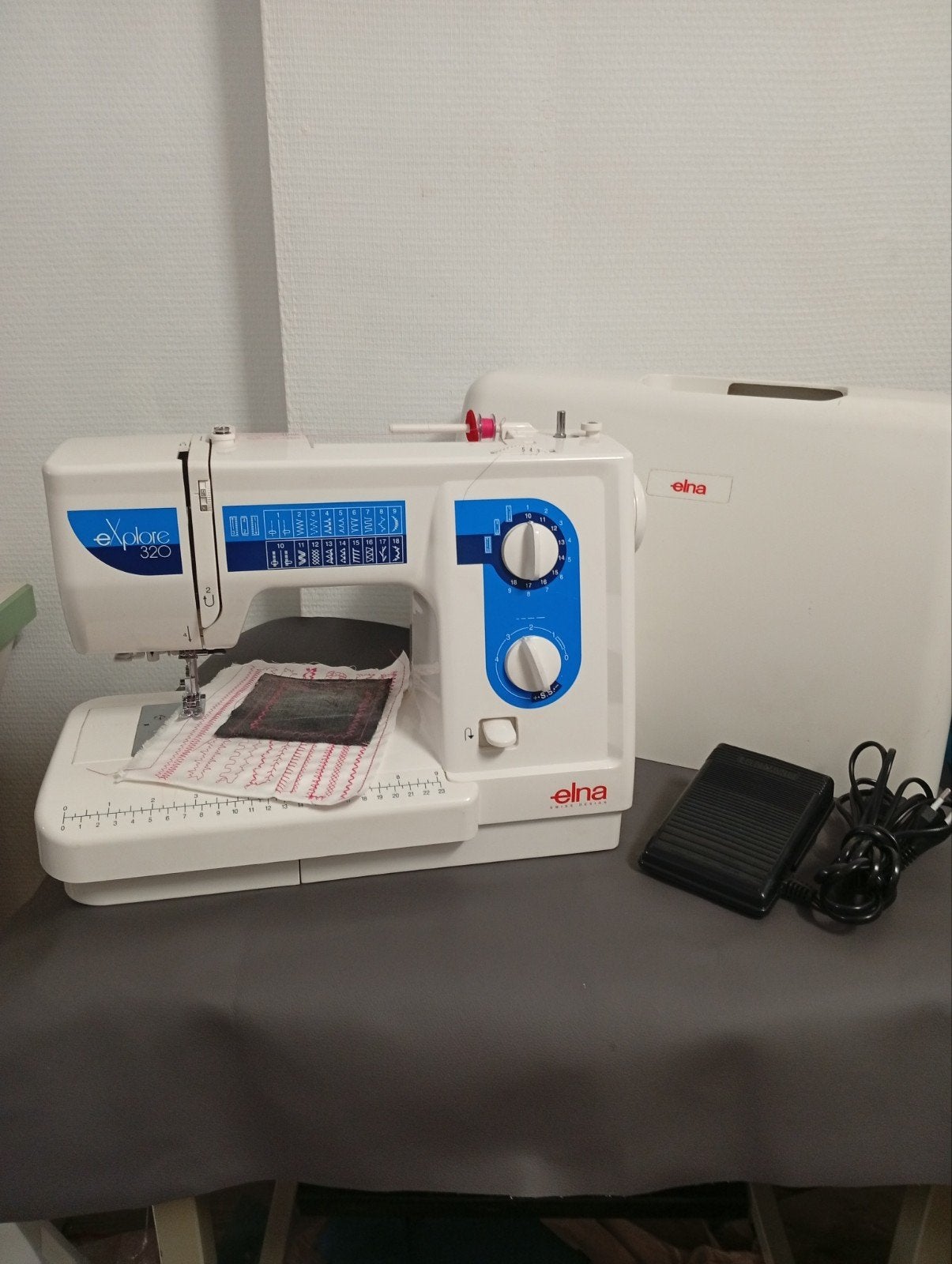 Elna eXplore 320 naaimachine - gereviseerd, Ophalen of Verzenden, Naaimachine