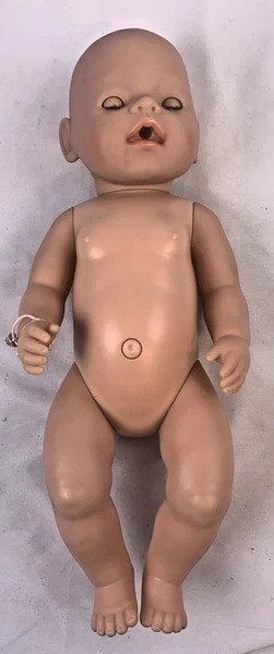 Zapf Creation Baby born Babypop pop 43cm meisje, Kinderen en Baby's, Verzenden, Zo goed als nieuw, Babypop