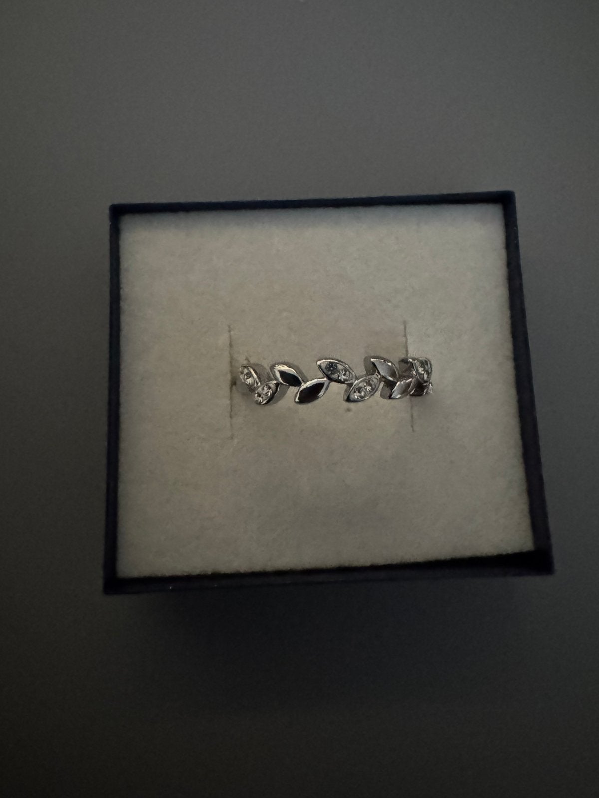 Zilveren ring, Handtassen en Accessoires, Ringen, Ophalen, Gebruikt