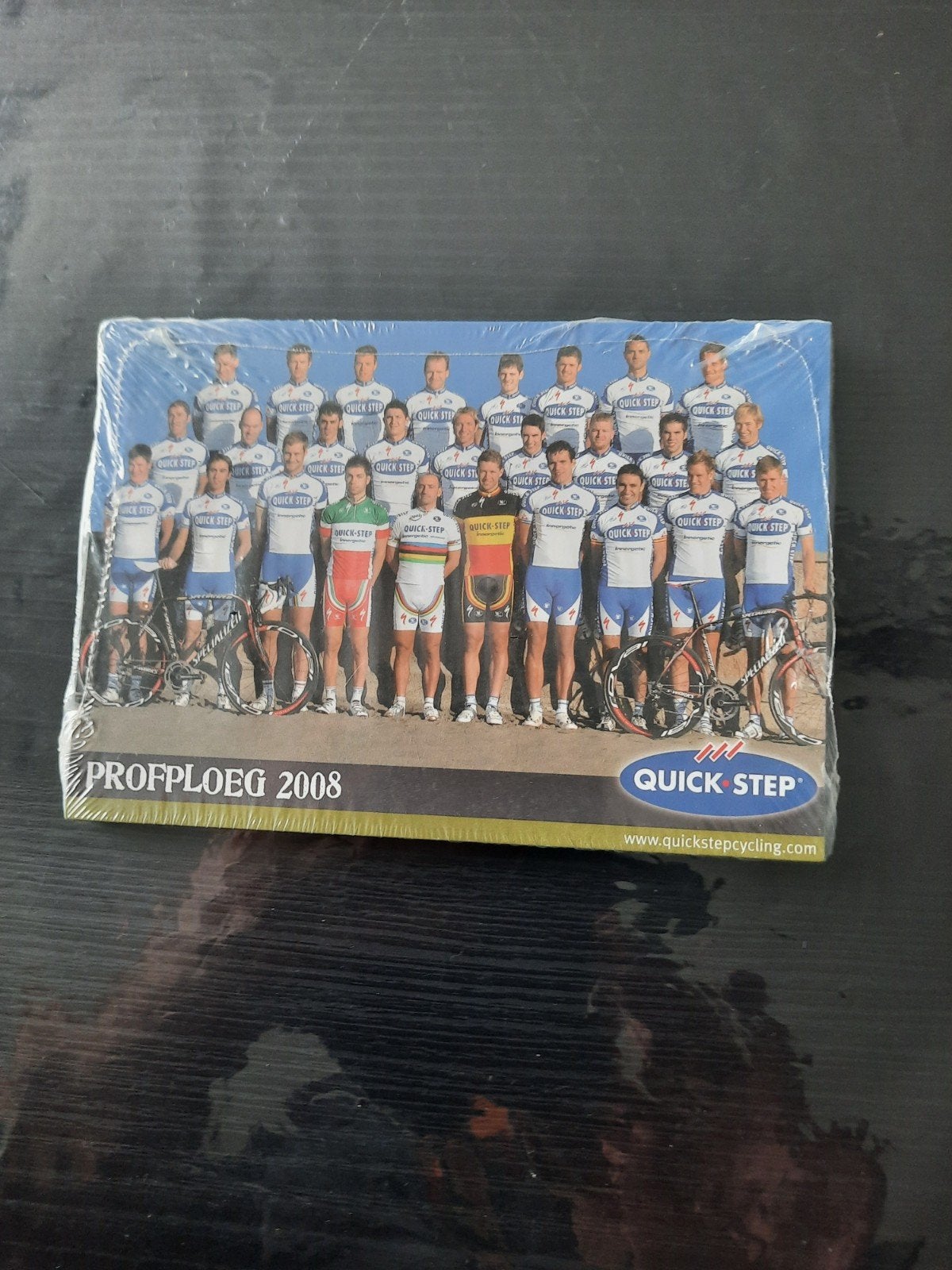 volledige ploeg wielrenners wielrennen Quickstep 2008, Ophalen of Verzenden, Nieuw
