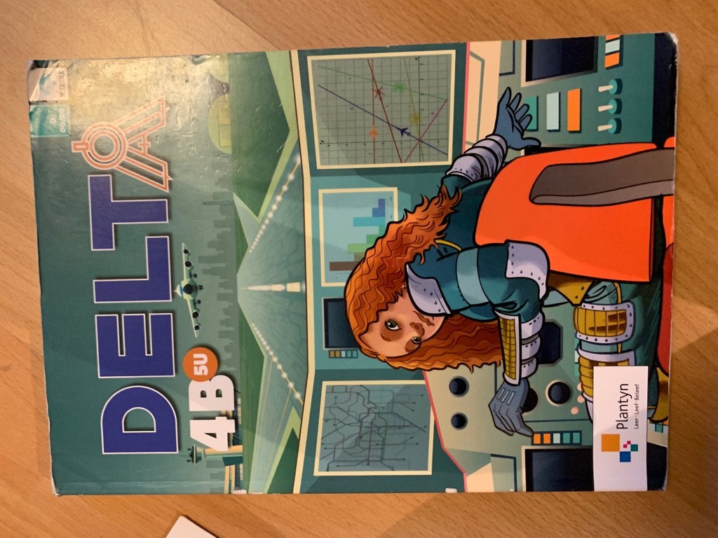Wiskunde Delta 4B 5u, ASO, Wiskunde A, Plantyn, Nieuw