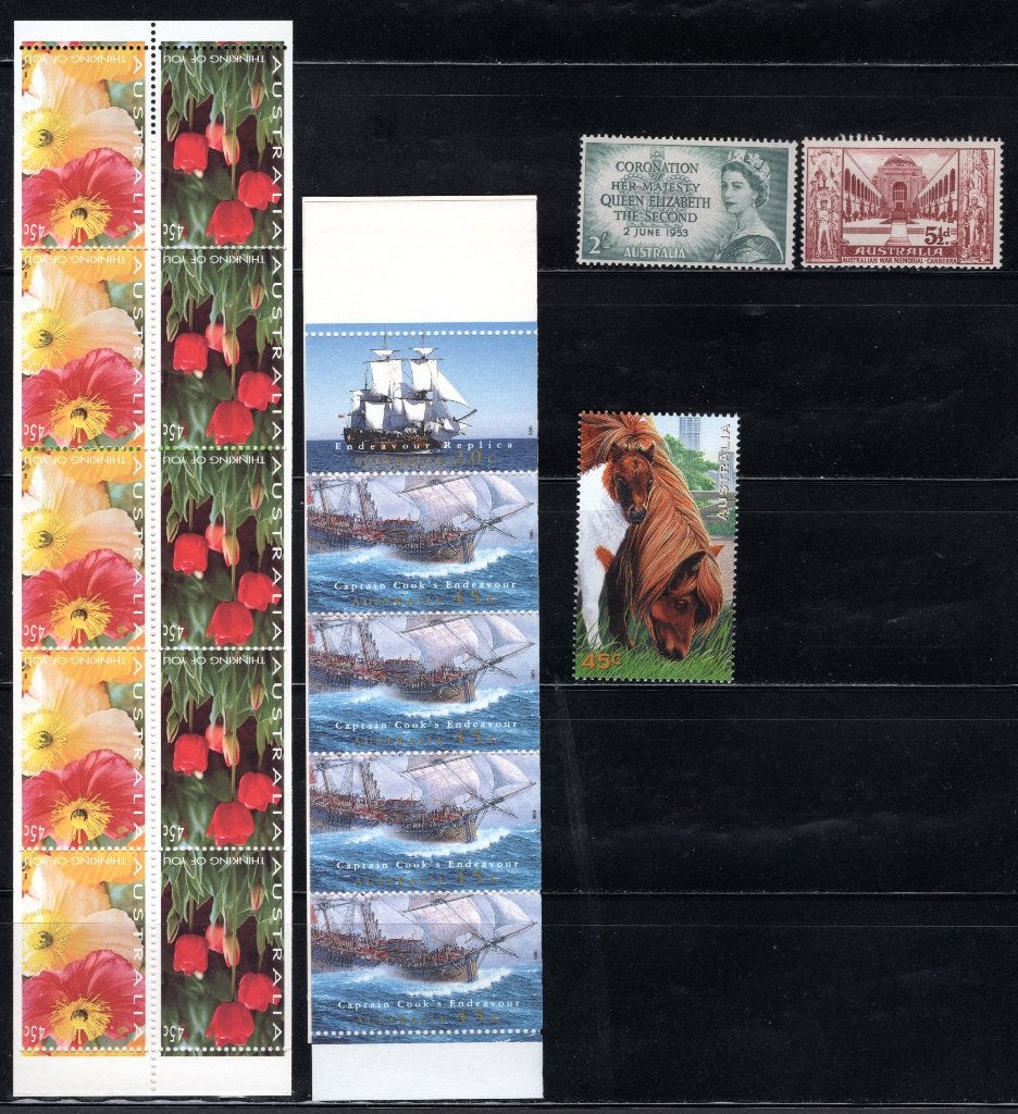 AUSTRALIA Lot zegels MNH, Postzegels en Munten, Postzegels | Oceanië, Verzenden, Postfris