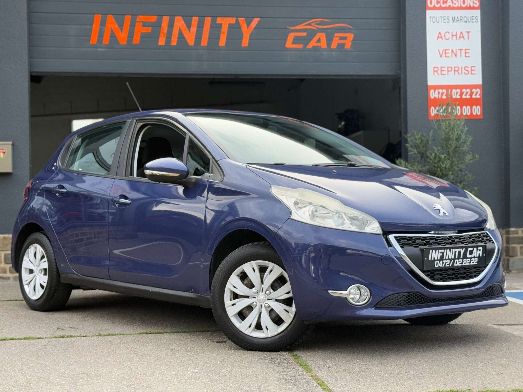 Peugeot 208 208 1.2i Urban Soul (bj 2013), Auto's, Euro 5, Stof, Gebruikt, Zwart