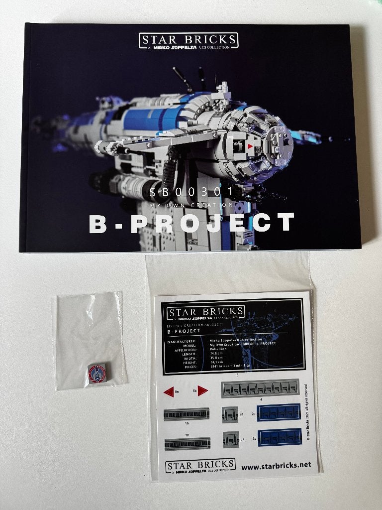 Lego star wars UCS resistance bomber 75188, MOC (eigen creatie), Star Wars, Lego, Nieuw