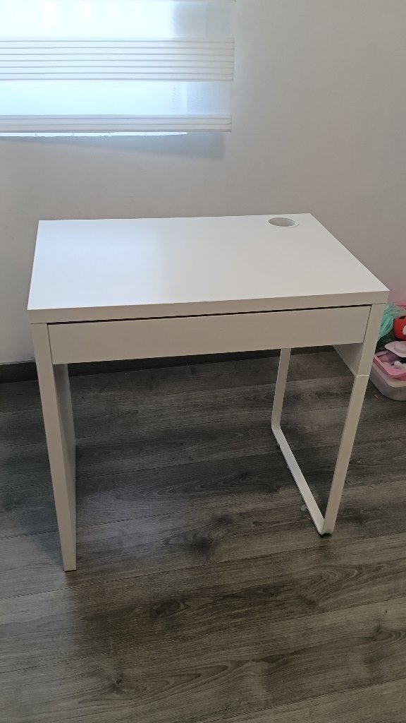 Bureau IKEA à vendre, Enlèvement, Utilisé, Blanc