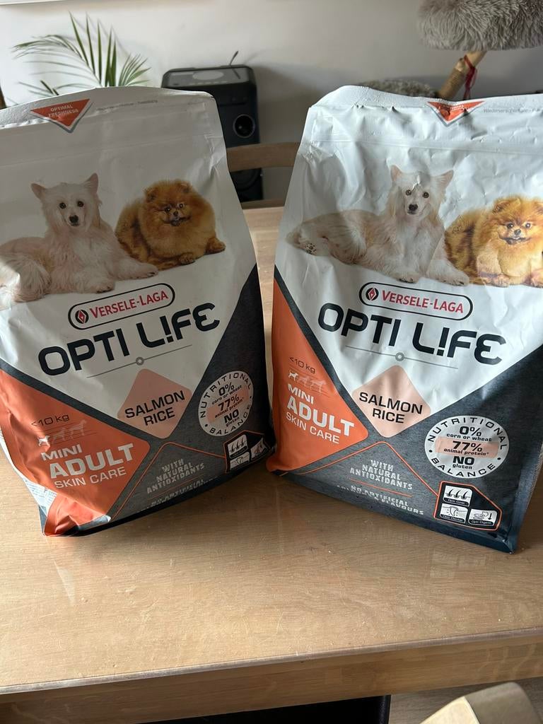Opti Life Salmon Rice - Mini Adult Skin Care, Dieren en Toebehoren, Ophalen of Verzenden, Nieuw