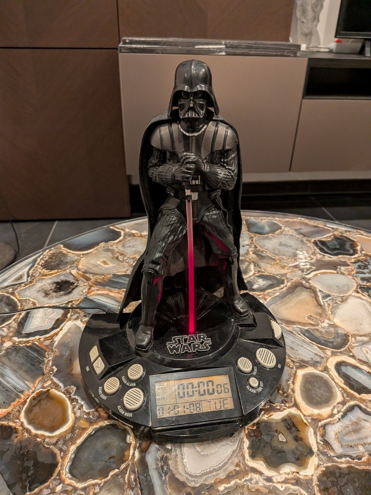 Radio-réveil Dark Vador Star Wars (Disney) - 30 cm, Collections, Enlèvement ou Envoi