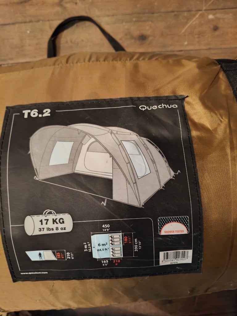 Tent, Caravans en Kamperen, Ophalen, Nieuw