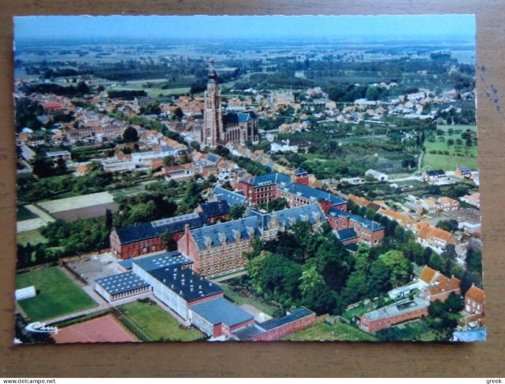 Postkaart Luchtzicht Hoogstraten, Klein Seminarie, Ophalen of Verzenden, Gelopen, Antwerpen