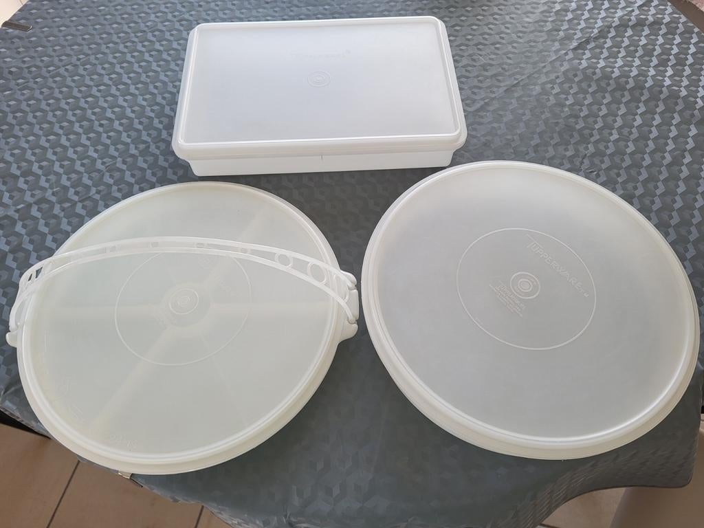 3 grote Tupperware dozen., Enlèvement ou Envoi