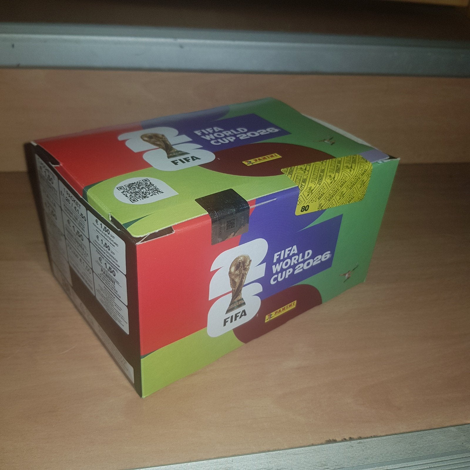 panini world cup 2026 box, Ophalen of Verzenden, Nieuw, Meerdere stickers
