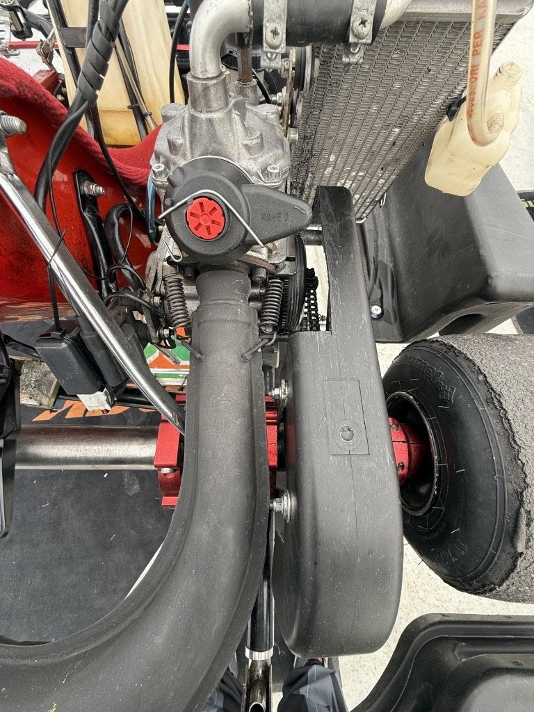 Kart met rotax motor en Alfano Pro, Enlèvement, Utilisé, Kart