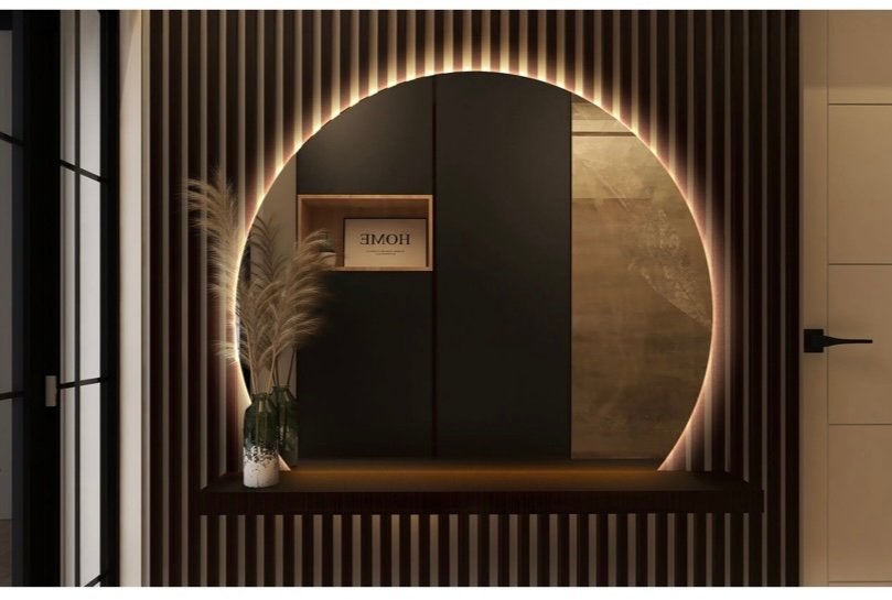 Sublime Miroir Design Pour Salle de Bain Led - Neuf, Neuf, Moins de 100 cm, Enlèvement, 50 à 75 cm